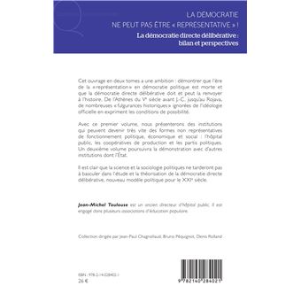 La démocratie ne peut pas être "représentative" !