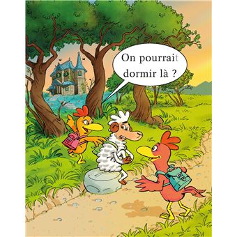 Cocorico Je sais lire ! 1res lectures avec les P'tites Poules- Les P'tites Poules et le manoir hanté