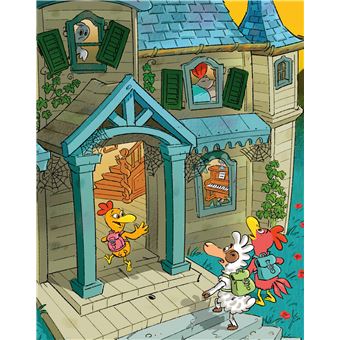 Cocorico Je sais lire ! 1res lectures avec les P'tites Poules- Les P'tites Poules et le manoir hanté