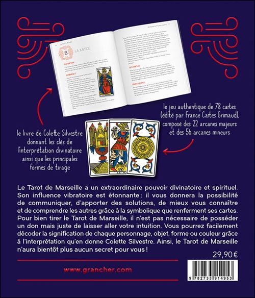 Le tarot de Marseille facile - Librairie Savoir-Être