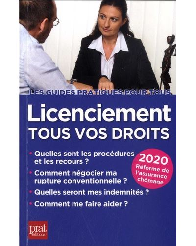 Licenciement. Tous vos droits, Edition 2020