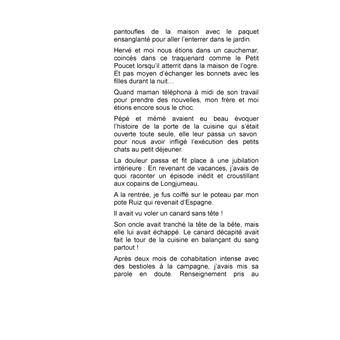 La fois où...
