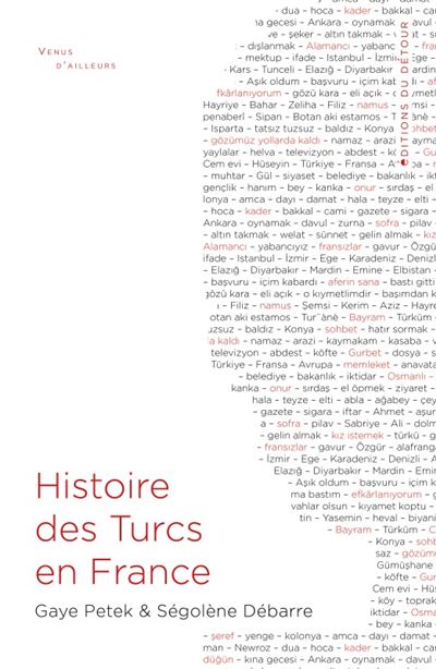 Histoire des turcs en France - Gaye Petek - broché