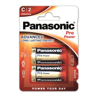 Pack de 2 piles Panasonic Pro Power LR14 Type C - Piles - Achat & prix