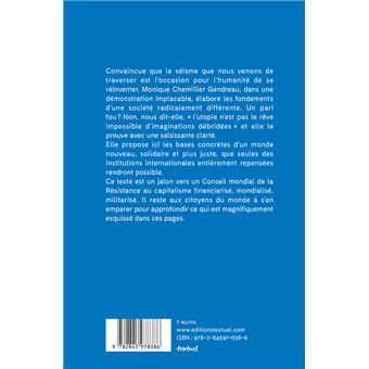 Pour un conseil mondial de la Résistance