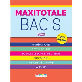 Bac S 2020 tout-en-un