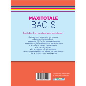 Bac S 2020 tout-en-un