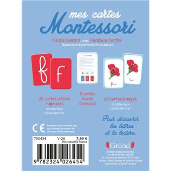 Mes cartes Montessori