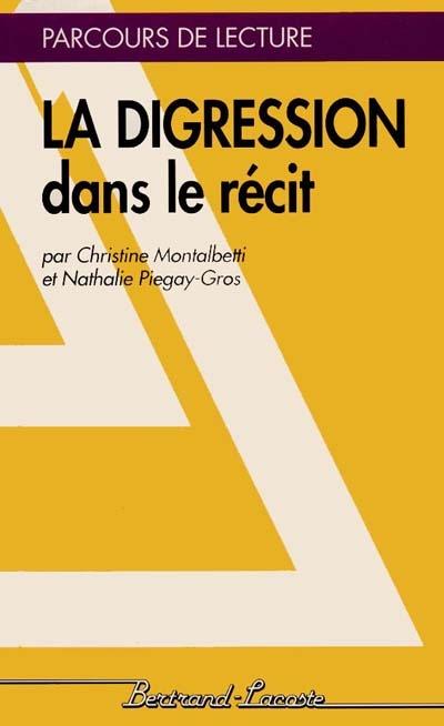 Disgression dans le recit