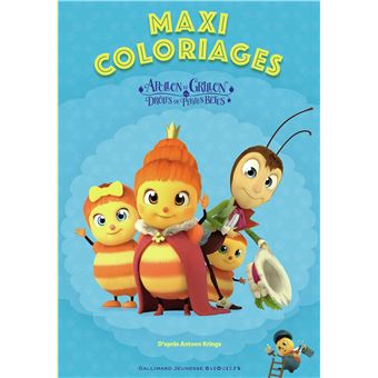 Apollon le Grillon et les Drôles de Petites Bêtes - Maxi Coloriages des Drôles de Petites Bêtes