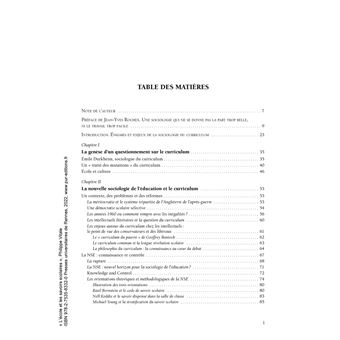 L'école et les savoirs scolaires