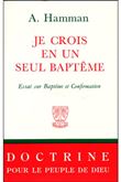 Je crois en seul baptême