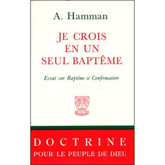 Je crois en seul baptême