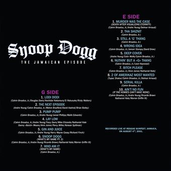 Snoop Dogg The Jamaican Episode 12インチLP Snoop Dogg The Jamaican Episode RSD Exclusive LP (Purple Vinyl)