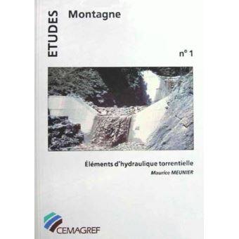 Elements d'hydraulique torrentielle