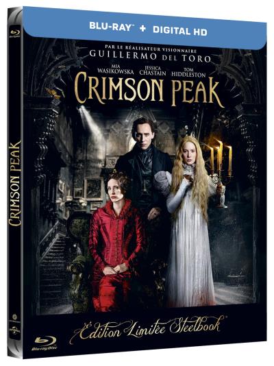 Crimson Peak Boîtier métallique Blu-ray