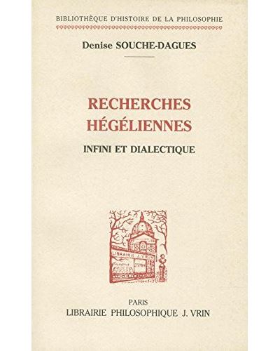 recherche hegeliennes