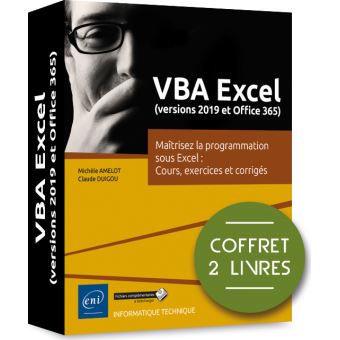 VBA Excel (versions 2019 et Office 365)