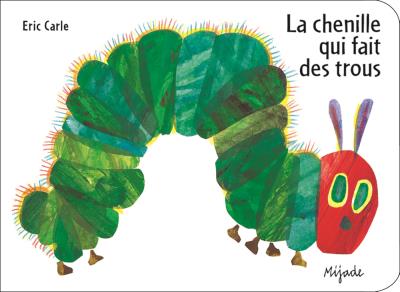 Chenille qui fait trous album cartonné