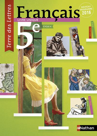 Terre des Lettres Français 5ème 2016 - Manuel élève Grand Format