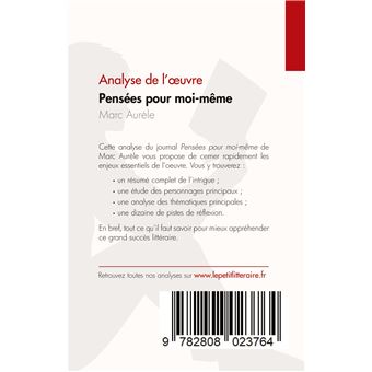 Pensées pour moi-même de Marc Aurèle (Analyse de l'oeuvre)