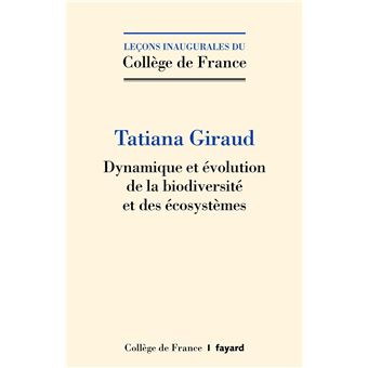 Dynamique et évolution de la biodiversité et des écosystèmes