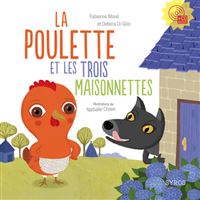 Poulette et trois maisonnettes
