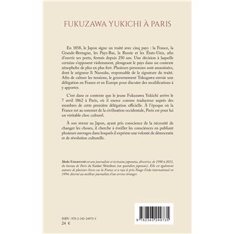 Fukuzawa Yukichi à Paris