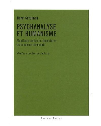 Psychanalyse et humanisme - Henri Sztulman - broché