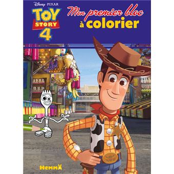 Disney Toy Story 4 Mon premier bloc à colorier