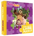 Masha et Michka - Mon grand livre puzzle NED