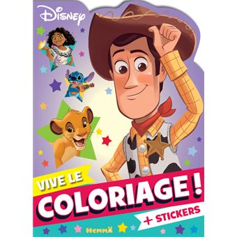 Disney - Vive le coloriage ! (Woody) - + stickers