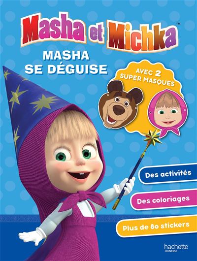 Masha et Michka - Masha se déguise - activités masque
