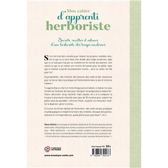 Mon cahier d'apprenti herboriste