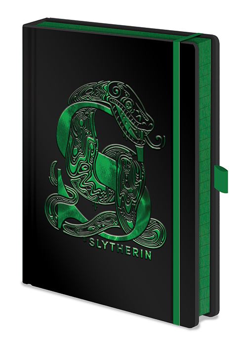 Non Communiqué A5 Premium Harry Potter Slytherin Foil Notebook