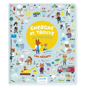 Cherche et trouve des tout-petits - les metiers (unicef)