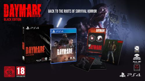 Pochette avant du jeu Daymare 1998 Black Edition PS4
