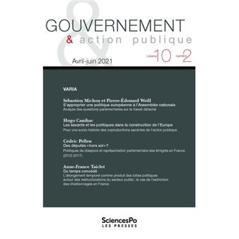 Gouvernement et action publique T10-2