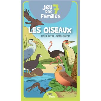 Jeu des 7 familles les oiseaux