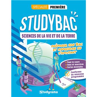 Studybac Sciences de la vie et de la terre  – Spécialité Première