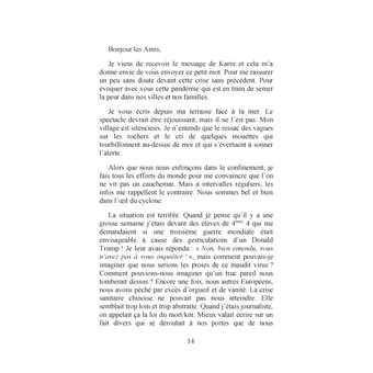 Mémoire d'un confinement