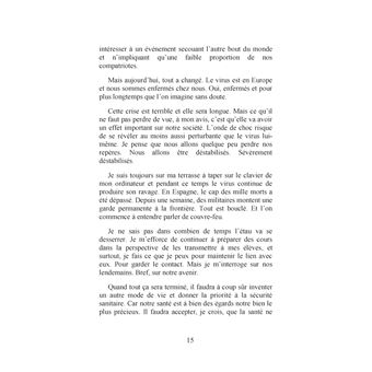 Mémoire d'un confinement