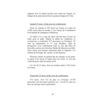 Mémoire d'un confinement