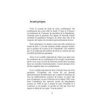 Mémoire d'un confinement