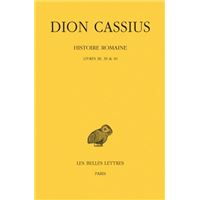 Histoire romaine. Livres 38, 39 & 40