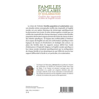 Familles populaires et scolarisation