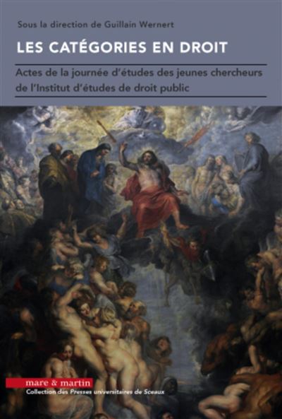 Les categories en droit