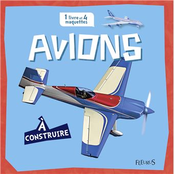 Avions à construire 1 livre et 4 maquettes - cartonné - Claire Hibbert