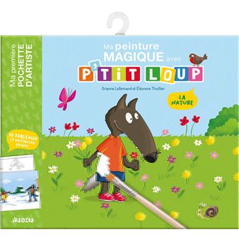 Ma pochette d'artiste - ma peinture magique p'tit loup - la nature