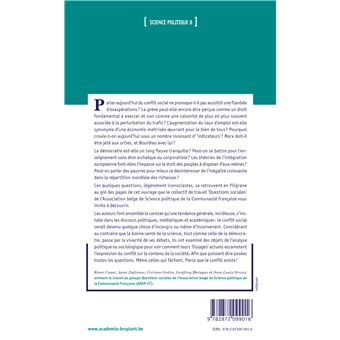 Le conflit social éludé